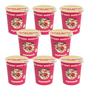 mymuesli Portionsbecher Berry-White-Choc 8er Pack