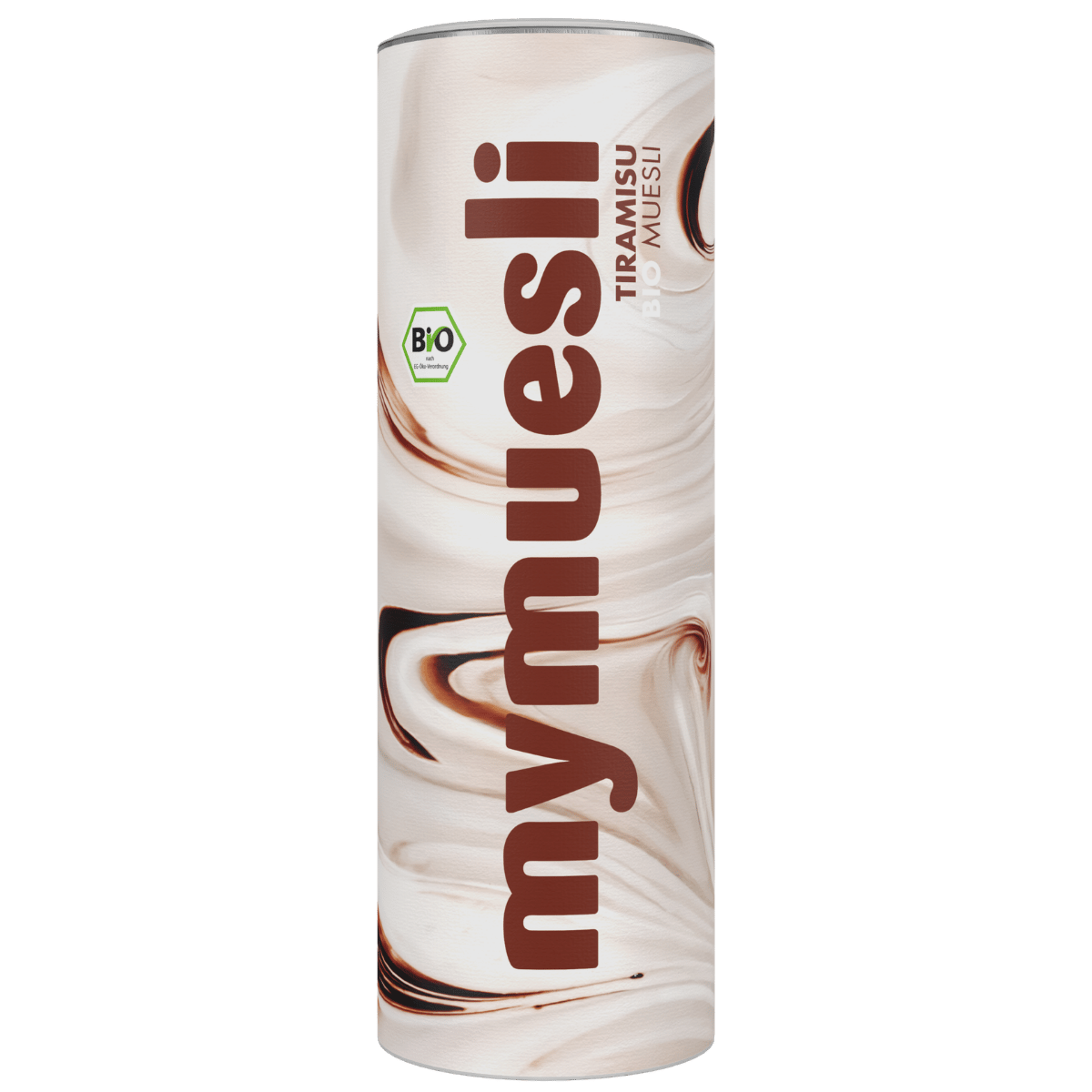 MockUp Dose Tiramisu Müsli von mymuesli