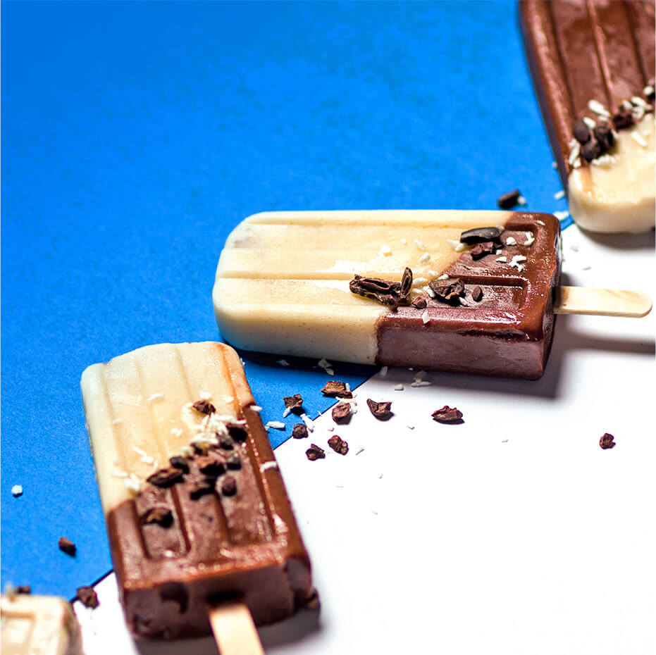 Schoko Popsicles