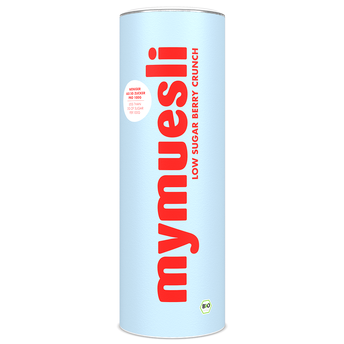 mymuesli Low Sugar Berry Crunch Dose (zuckerreduziert).