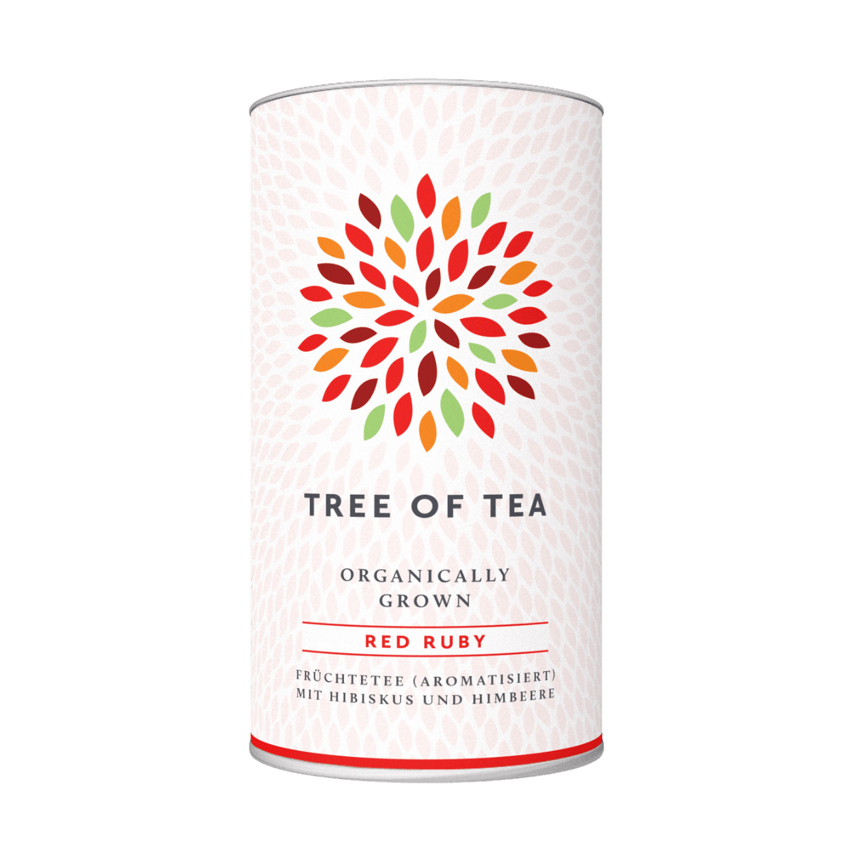Tree of Tea Dose Red Ruby (120g) Früchtetee mit Hagebutte und Hibiskus.
